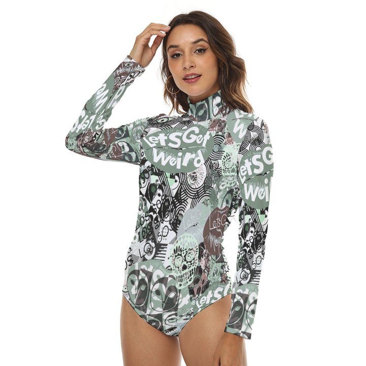 Let's Get Weird | Bodysuit (SM-4XL) STYLE# HH093