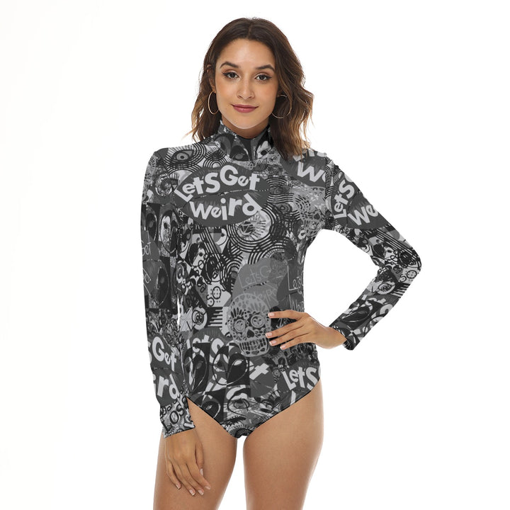 Let's Get Weird | Bodysuit (SM-4XL) STYLE# HH085