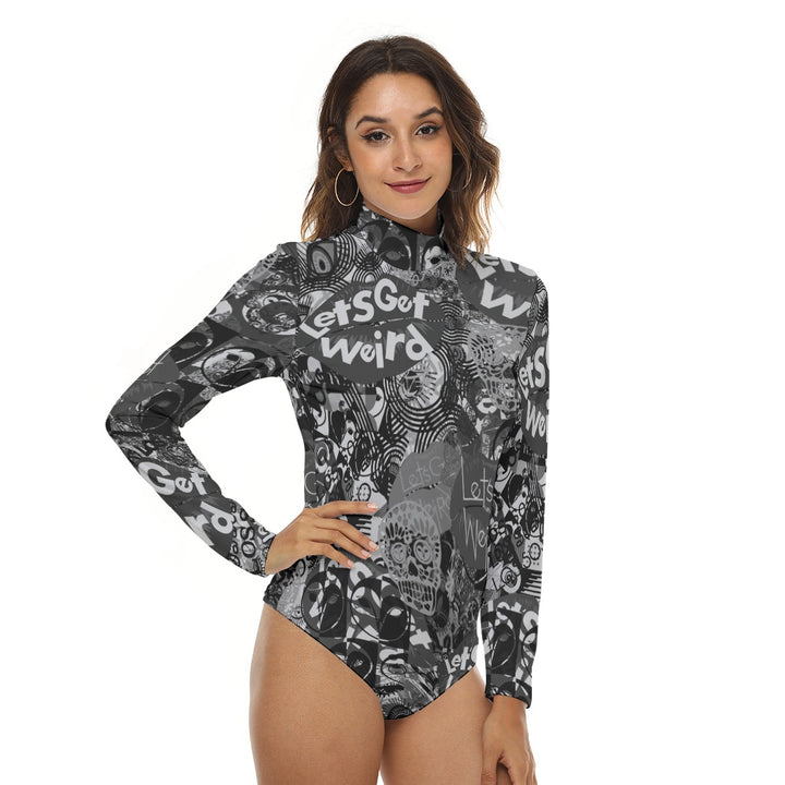 Let's Get Weird | Bodysuit (SM-4XL) STYLE# HH085