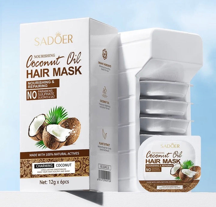 WSC SADOER Coconut Hair Mask 12g x 6pcs