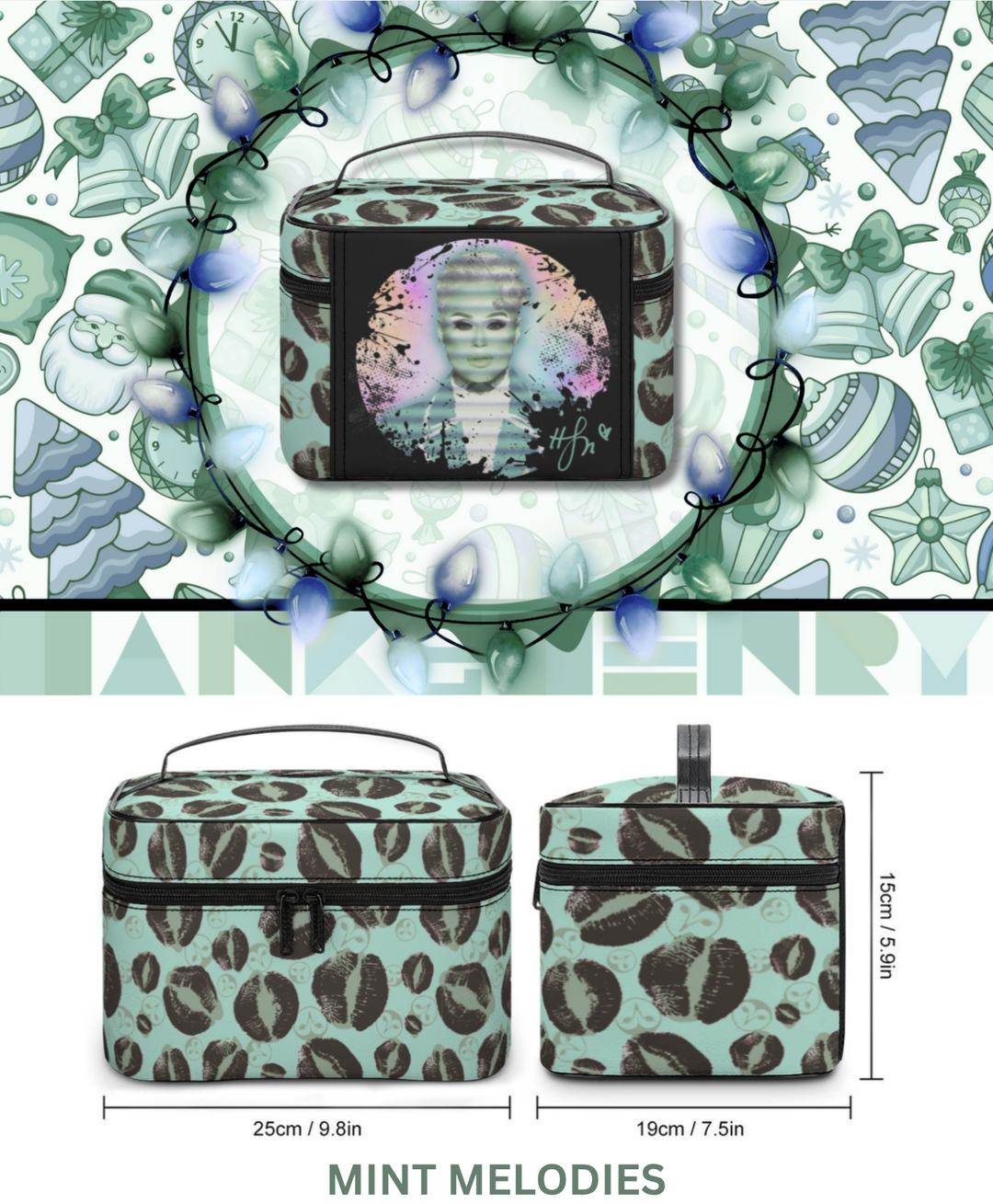 23pc. Christmas Mystery Boxes w/ Makeup Bag