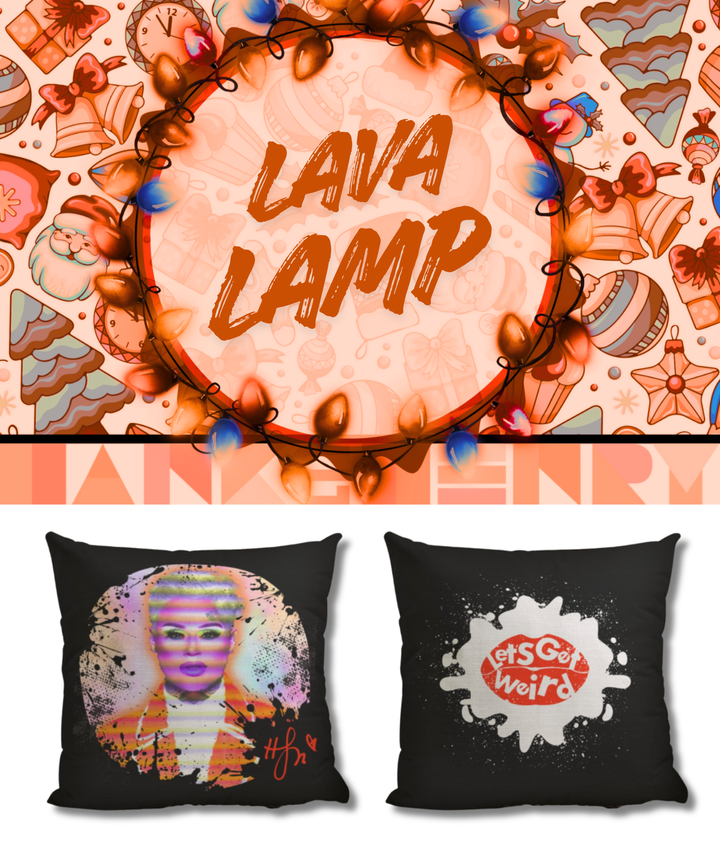 23pc. Christmas Mystery Boxes w/ 18"x18" Retro Glitz Pillow