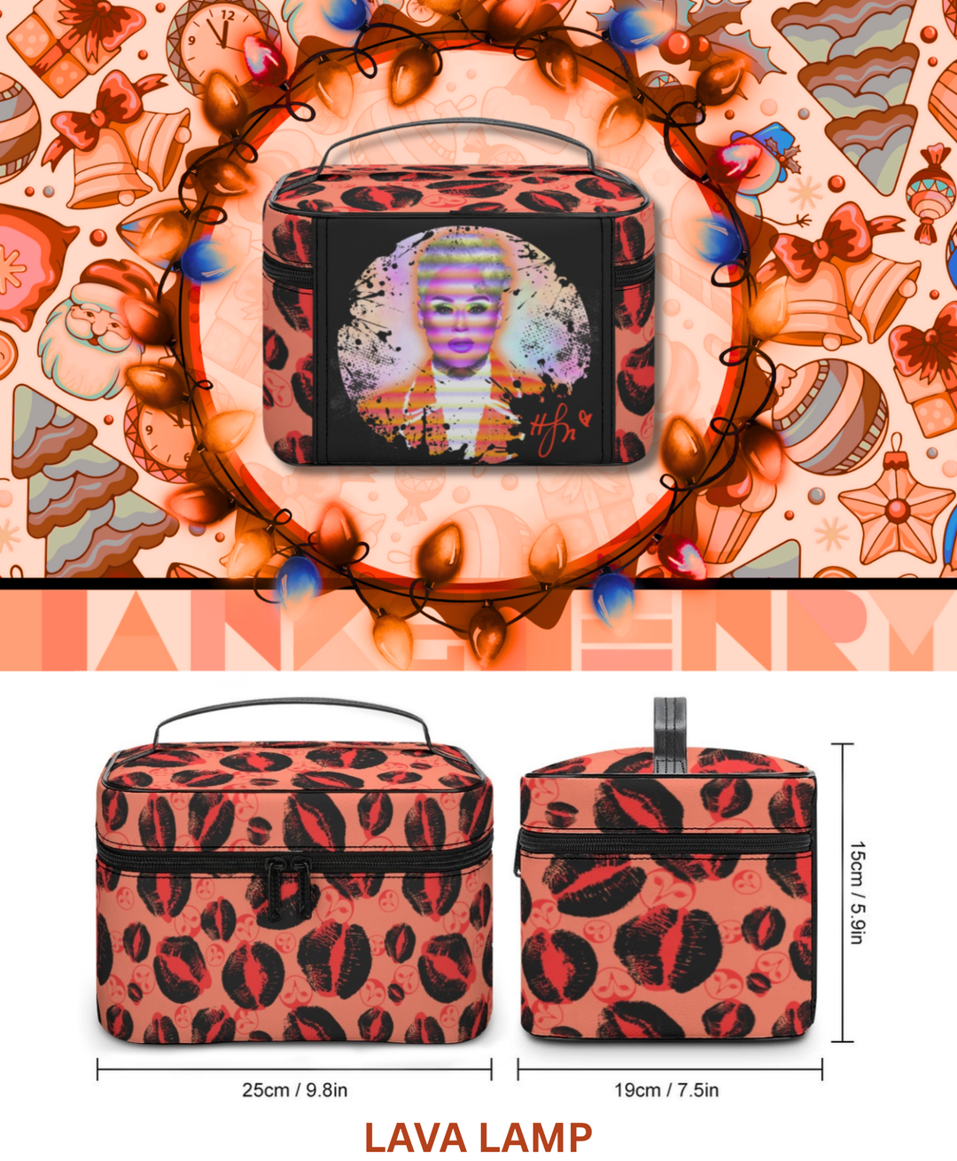 23pc. Christmas Mystery Boxes w/ Makeup Bag