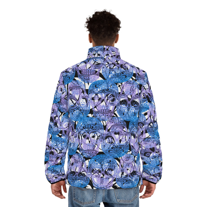 Sugar My Skulls | Men's Puffer Jacket (SM-2XL) STYLE# HH111