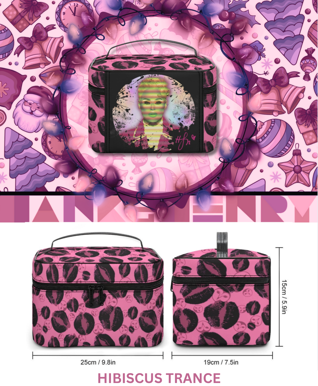 23pc. Christmas Mystery Boxes w/ Makeup Bag