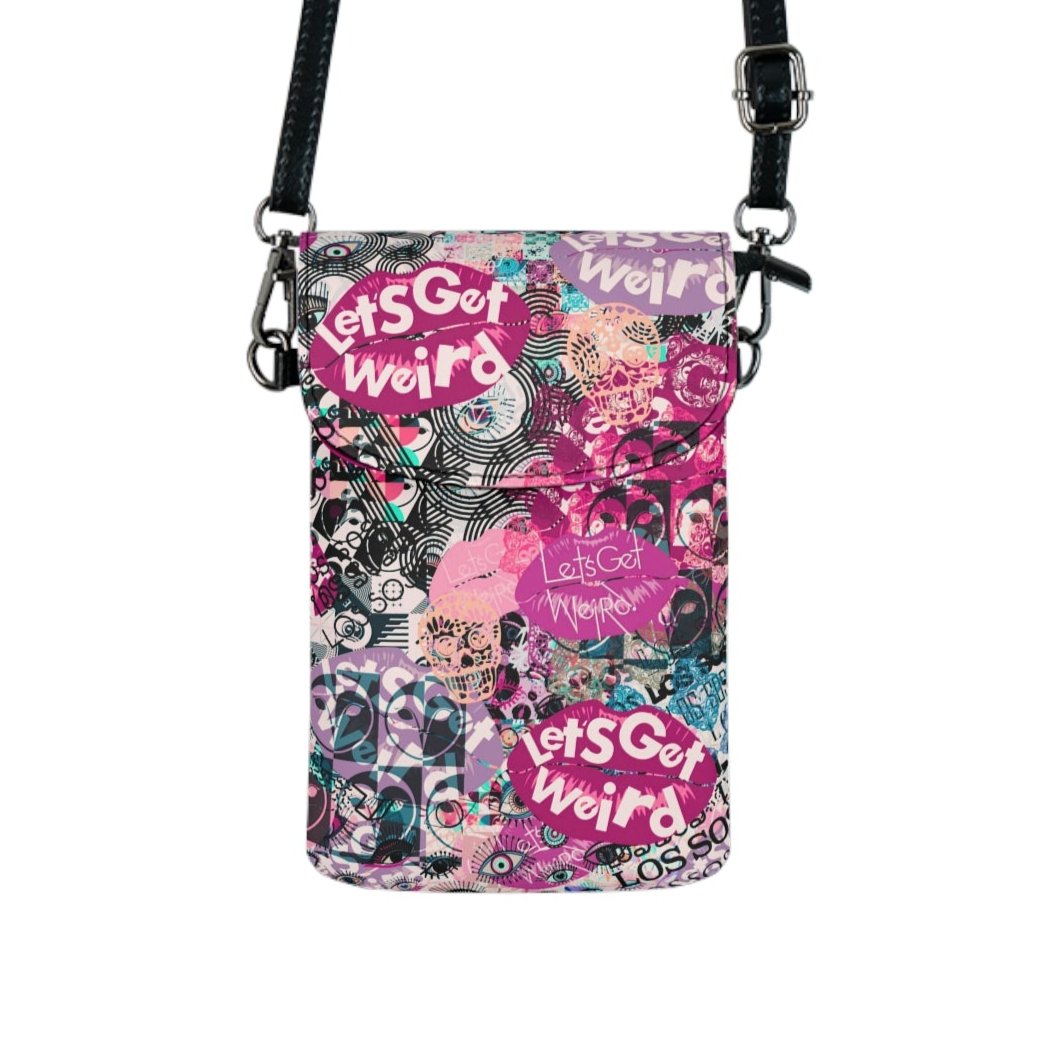 Lets Get Weird | Crossbody Wallet