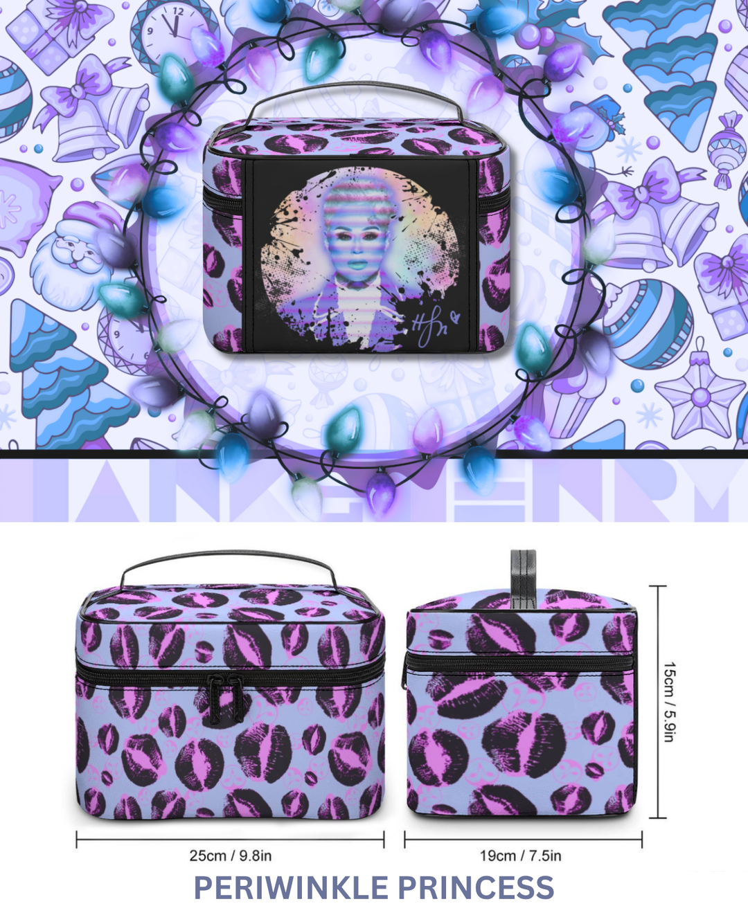 23pc. Christmas Mystery Boxes w/ Makeup Bag