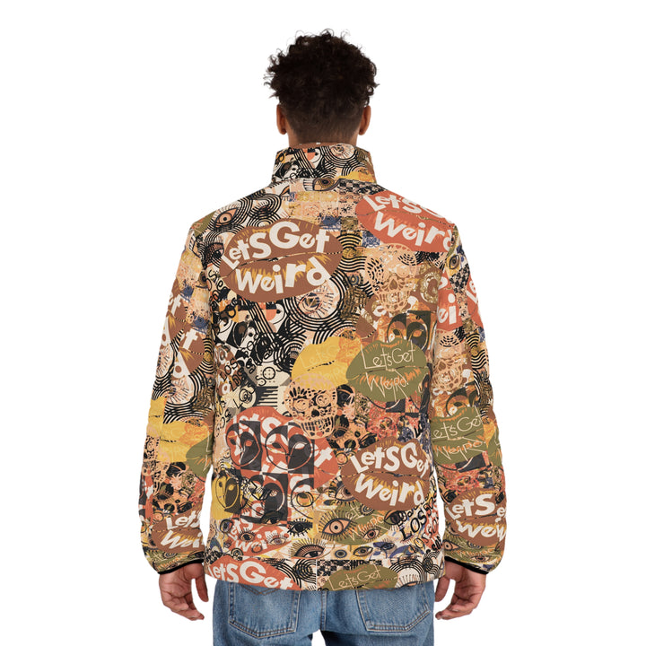 Let's Get Weird | Men's Puffer Jacket (SM-2XL)