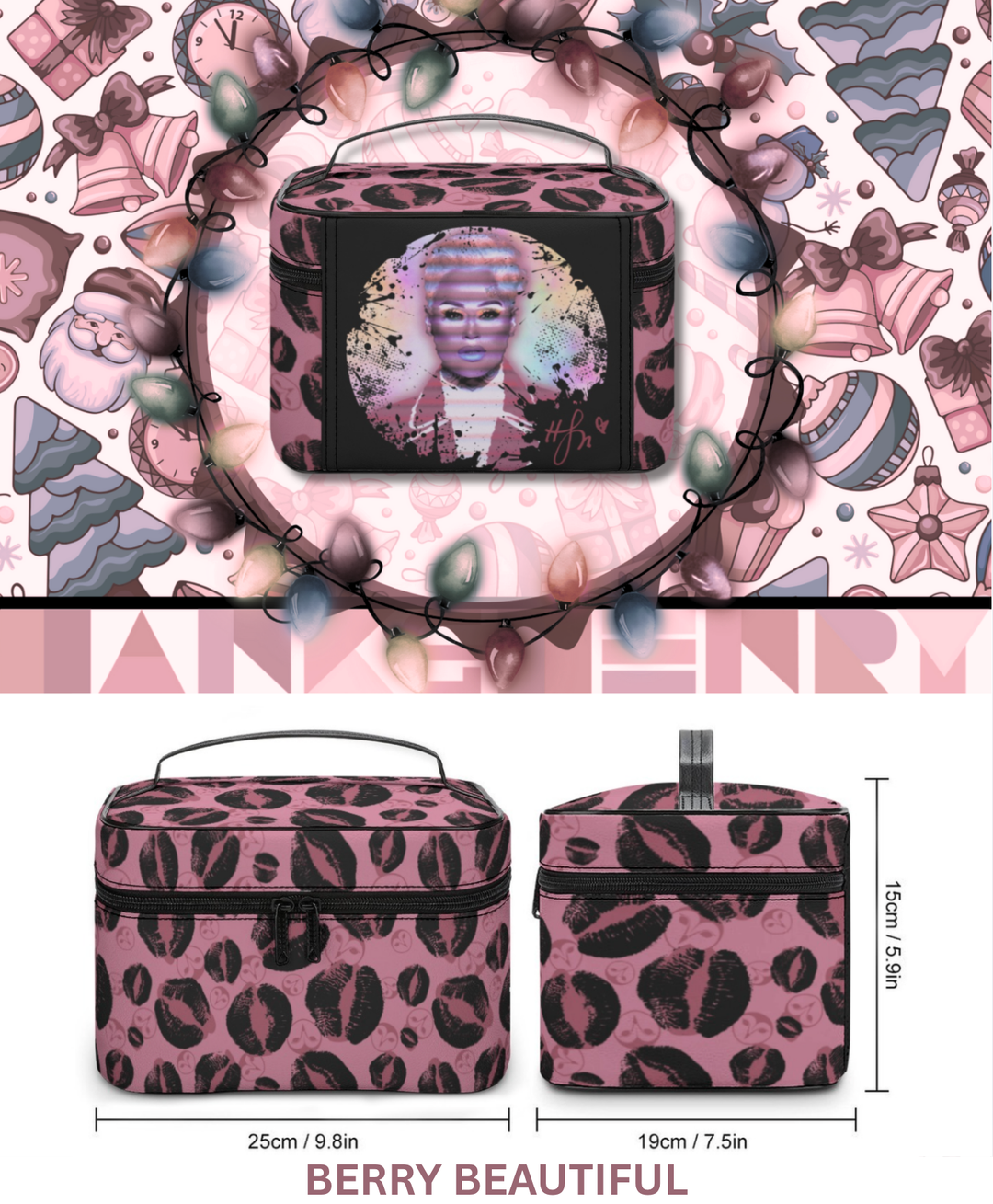 23pc. Christmas Mystery Boxes w/ Makeup Bag