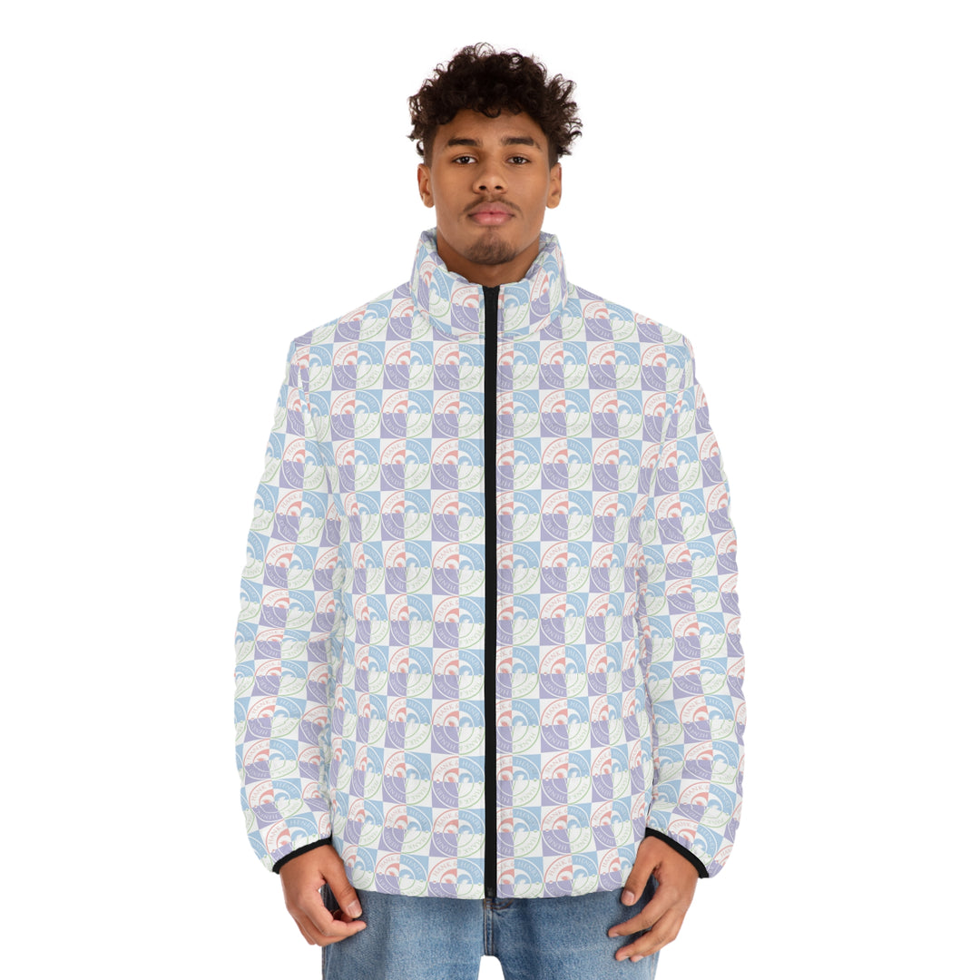 Downtown Bloom | Men's Puffer Jacket (SM-2XL)