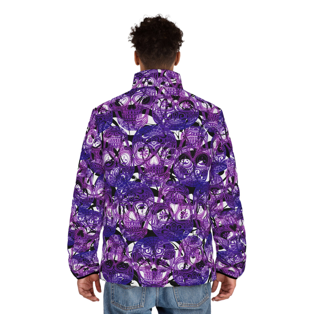 Downtown Bloom | Men's Puffer Jacket (SM-2XL) STYLE# HH134