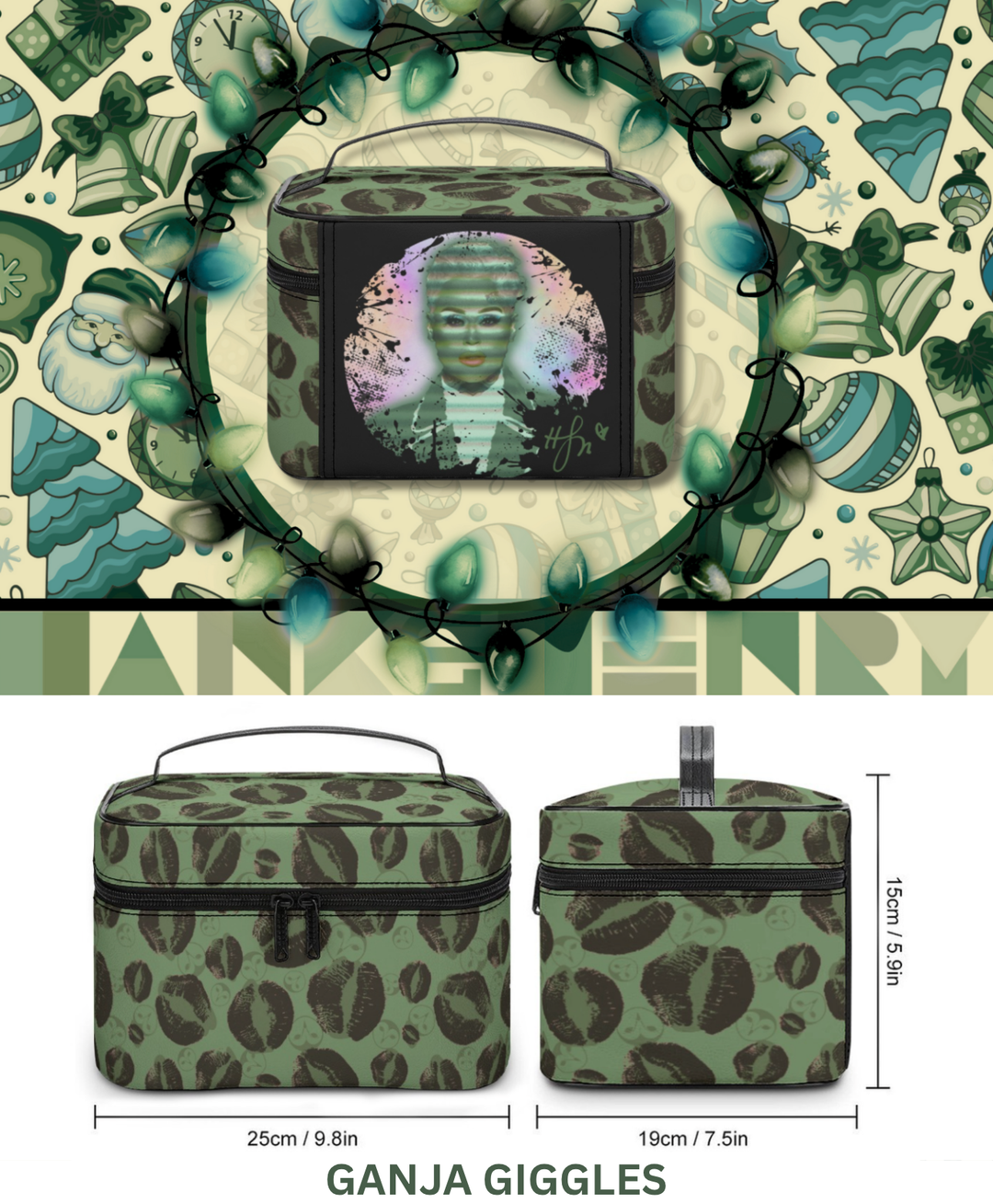 23pc. Christmas Mystery Boxes w/ Makeup Bag