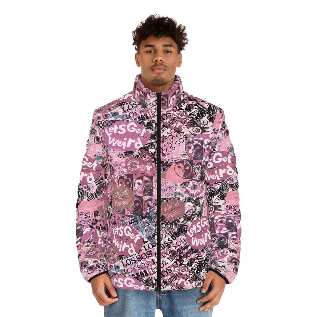 Let's Get Weird | Men's Puffer Jacket (SM-2XL)