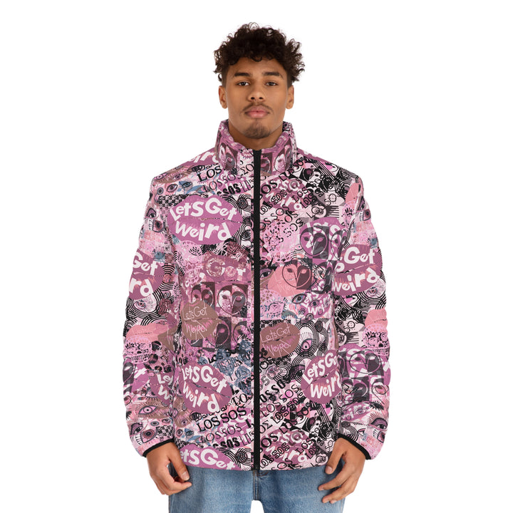 Let's Get Weird | Men's Puffer Jacket (SM-2XL)