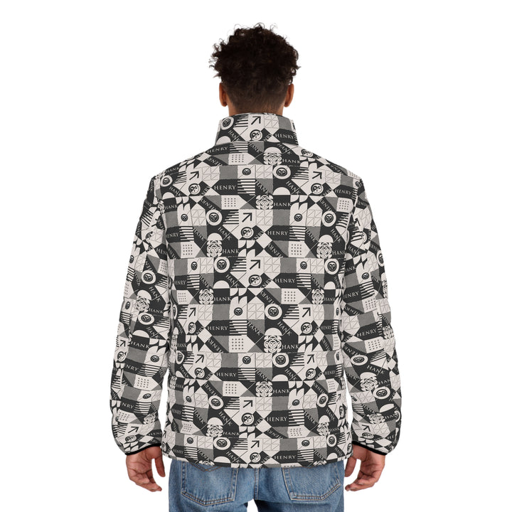 Downtown Bloom | Men's Puffer Jacket (SM-2XL)