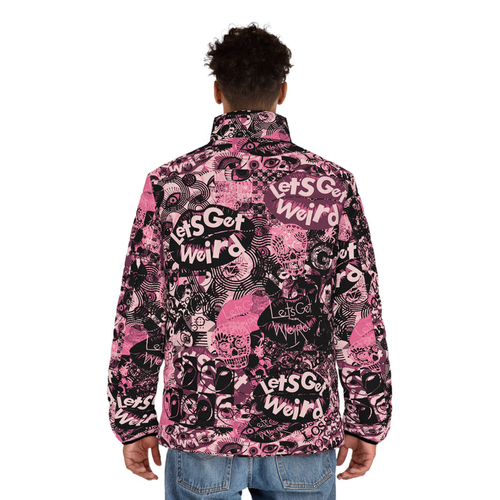 Let's Get Weird | Men's Puffer Jacket (SM-2XL)