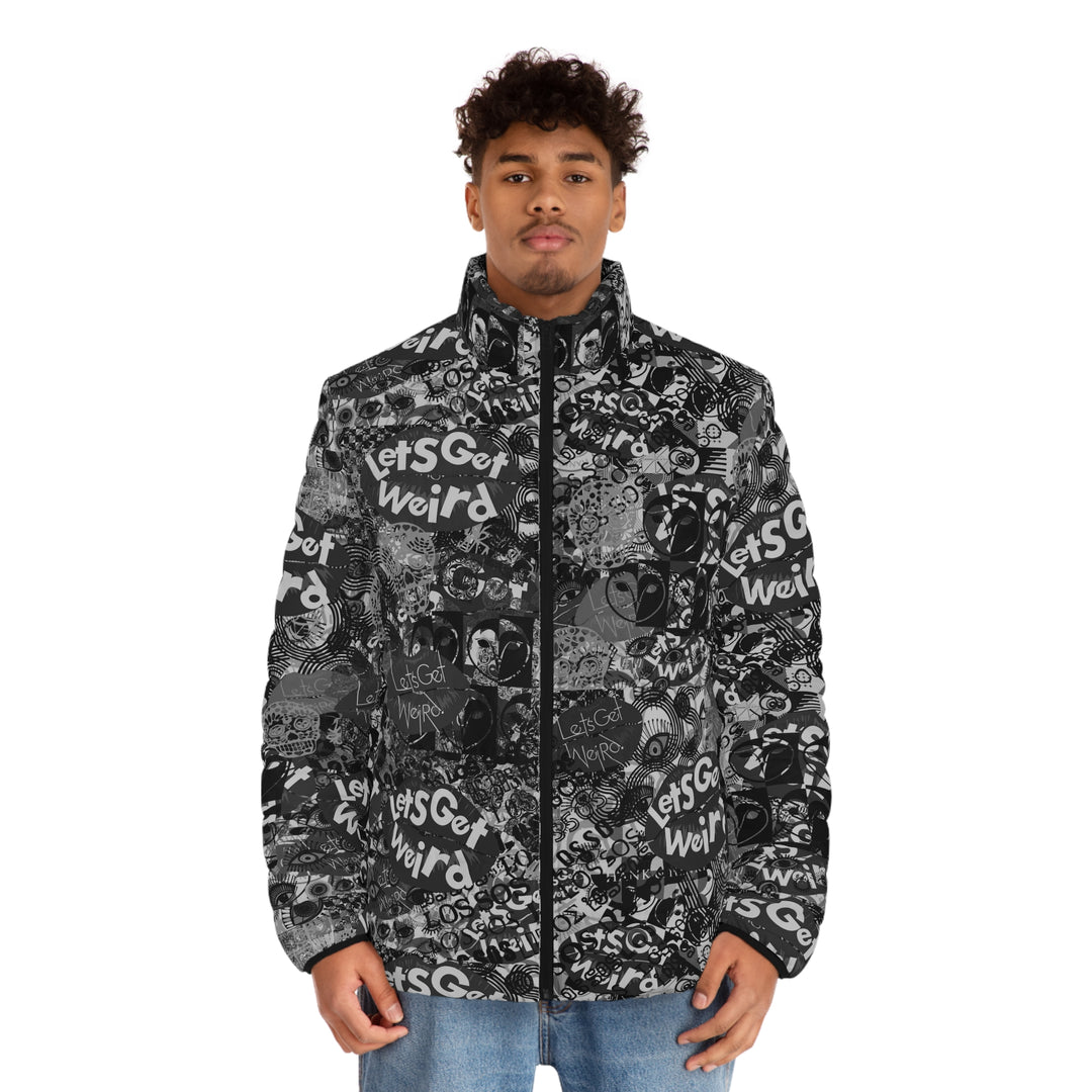 Let's Get Weird | Men's Puffer Jacket (SM-2XL)