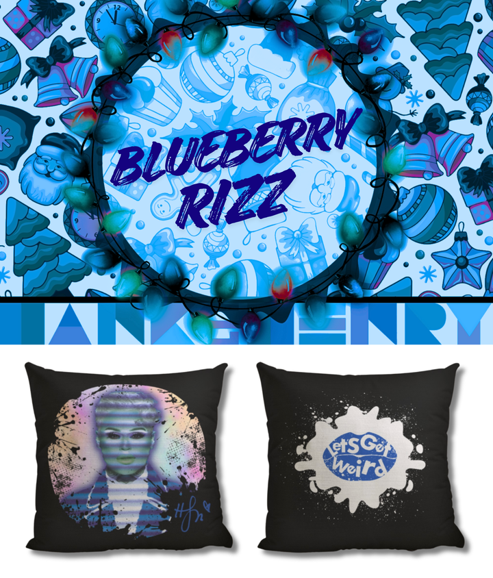 23pc. Christmas Mystery Boxes w/ 18"x18" Retro Glitz Pillow