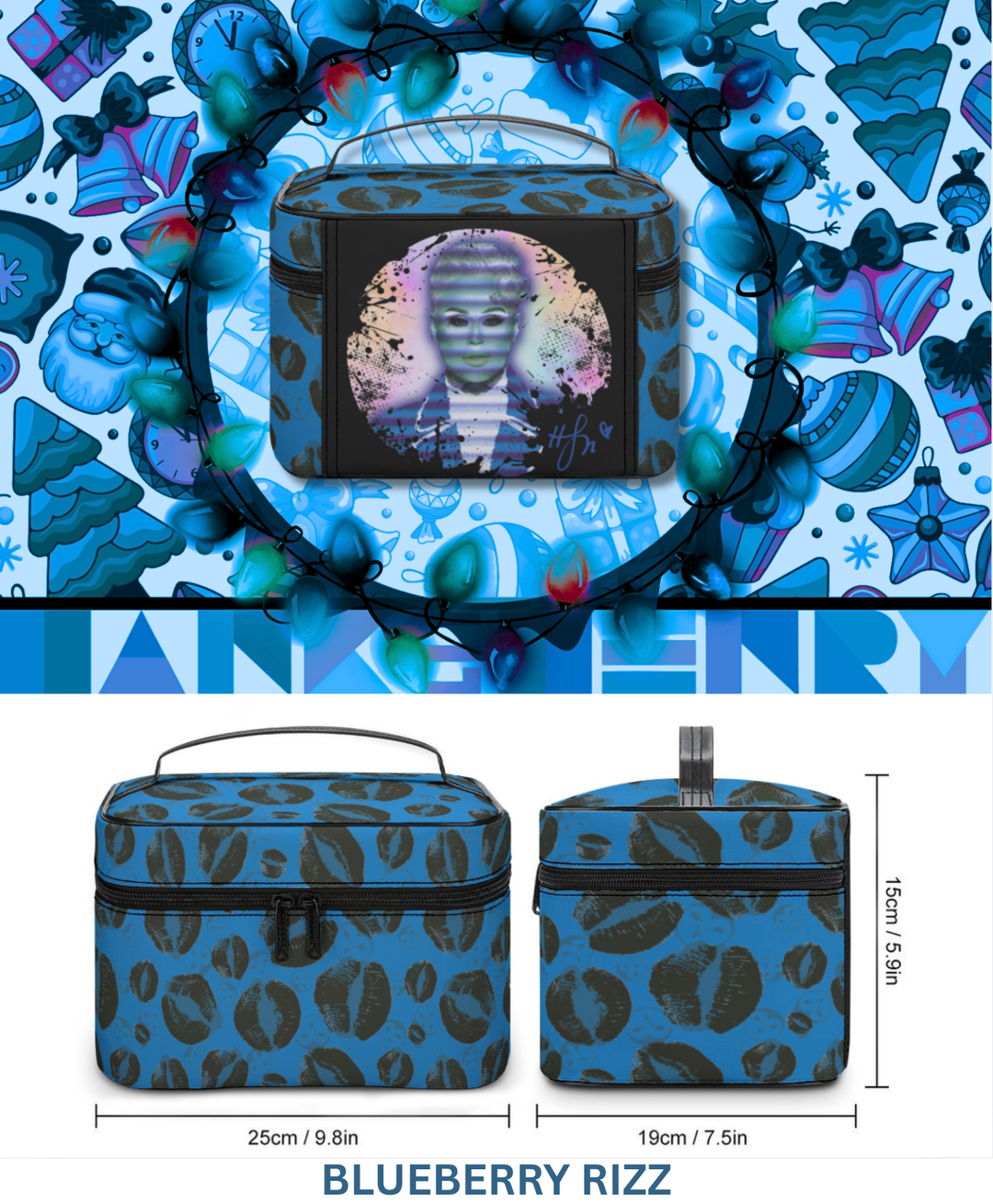 23pc. Christmas Mystery Boxes w/ Makeup Bag