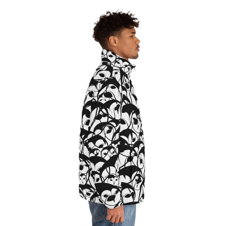 Downtown Bloom | Men's Puffer Jacket (SM-2XL)