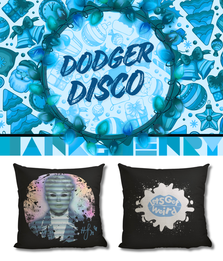 23pc. Christmas Mystery Boxes w/ 18"x18" Retro Glitz Pillow