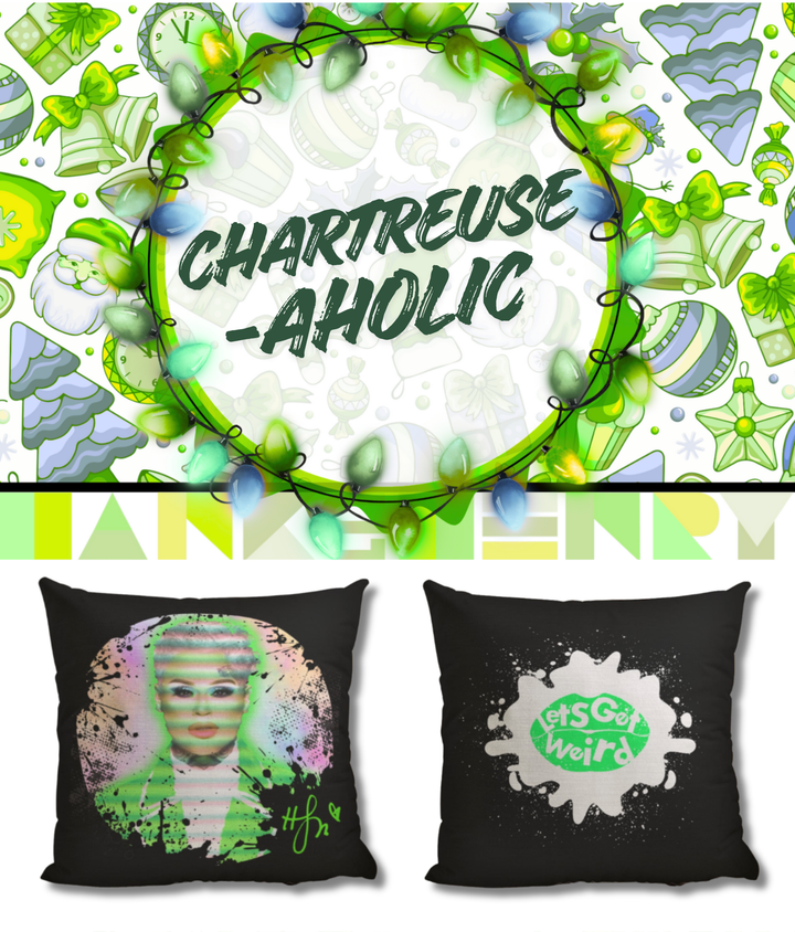 23pc. Christmas Mystery Boxes w/ 18"x18" Retro Glitz Pillow