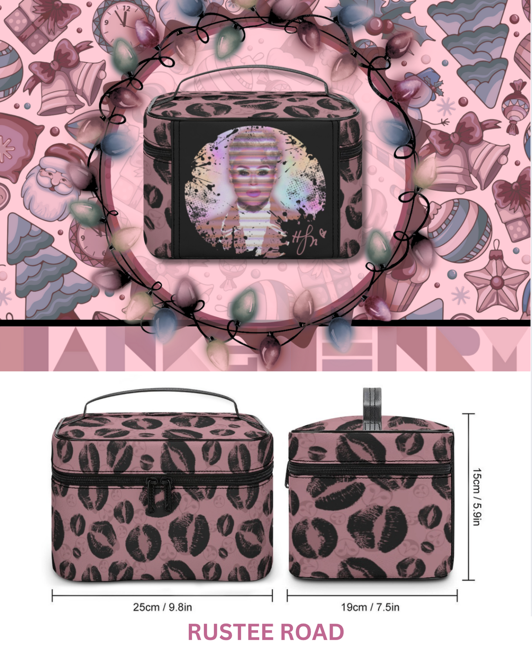 23pc. Christmas Mystery Boxes w/ Makeup Bag