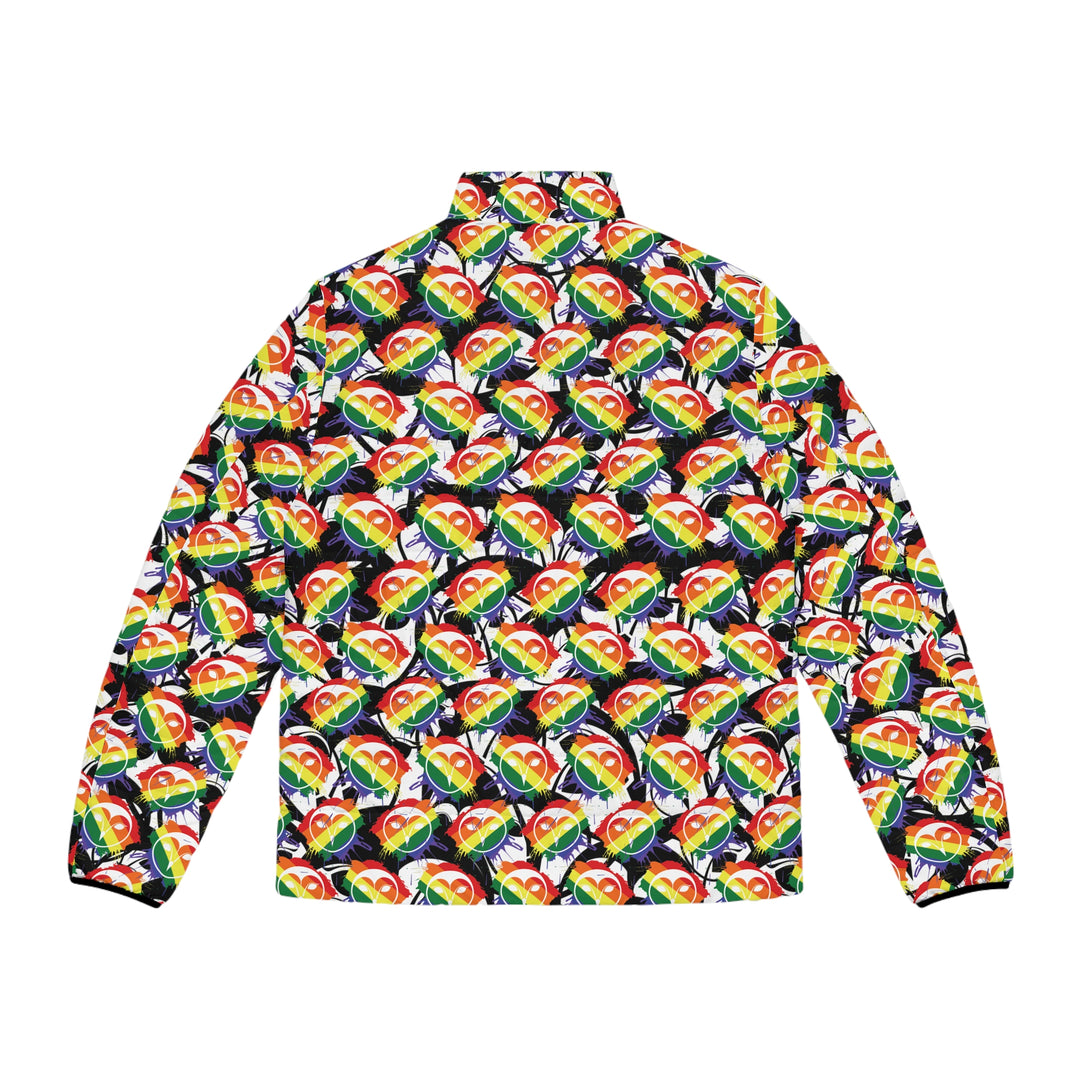 Downtown Bloom | Men's Puffer Jacket (SM-2XL) STYLE# HH130