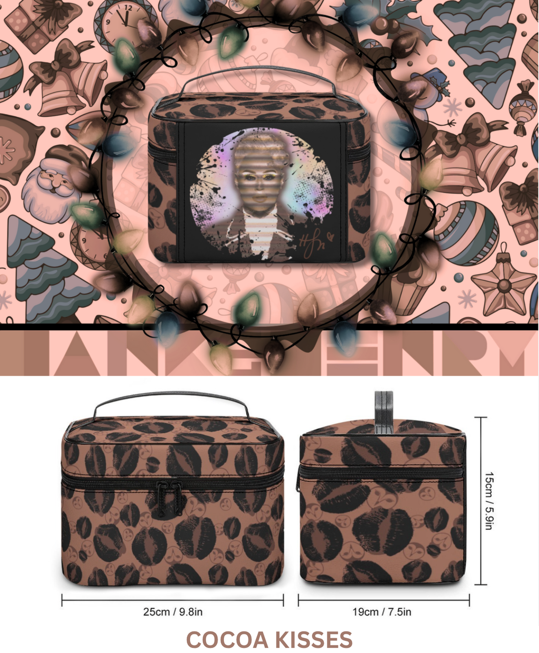 23pc. Christmas Mystery Boxes w/ Makeup Bag