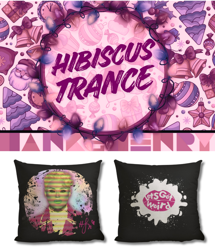 23pc. Christmas Mystery Boxes w/ 18"x18" Retro Glitz Pillow