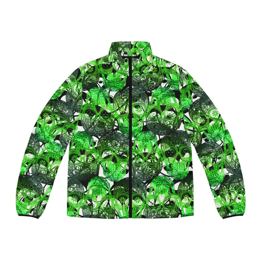 Sugar My Skulls | Men's Puffer Jacket (SM-2XL) STYLE# HH129
