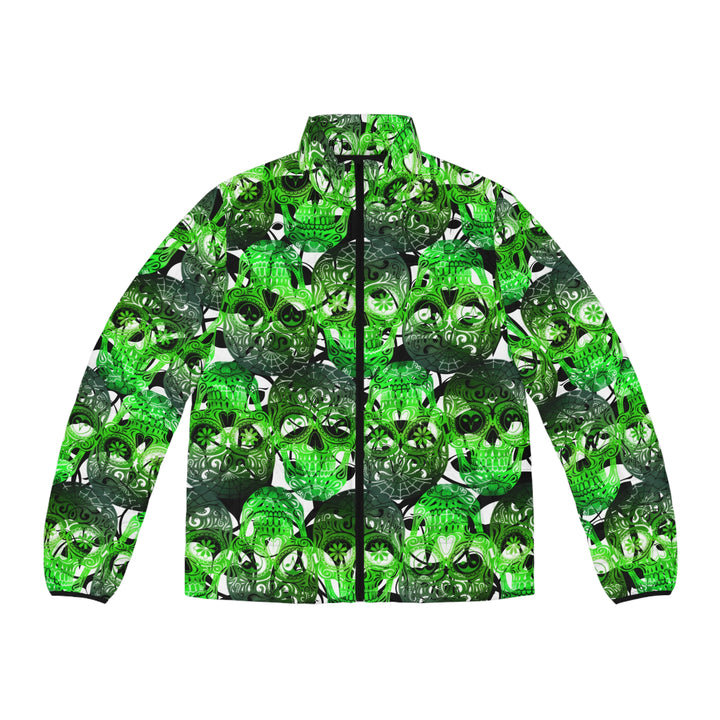 Sugar My Skulls | Men's Puffer Jacket (SM-2XL) STYLE# HH129