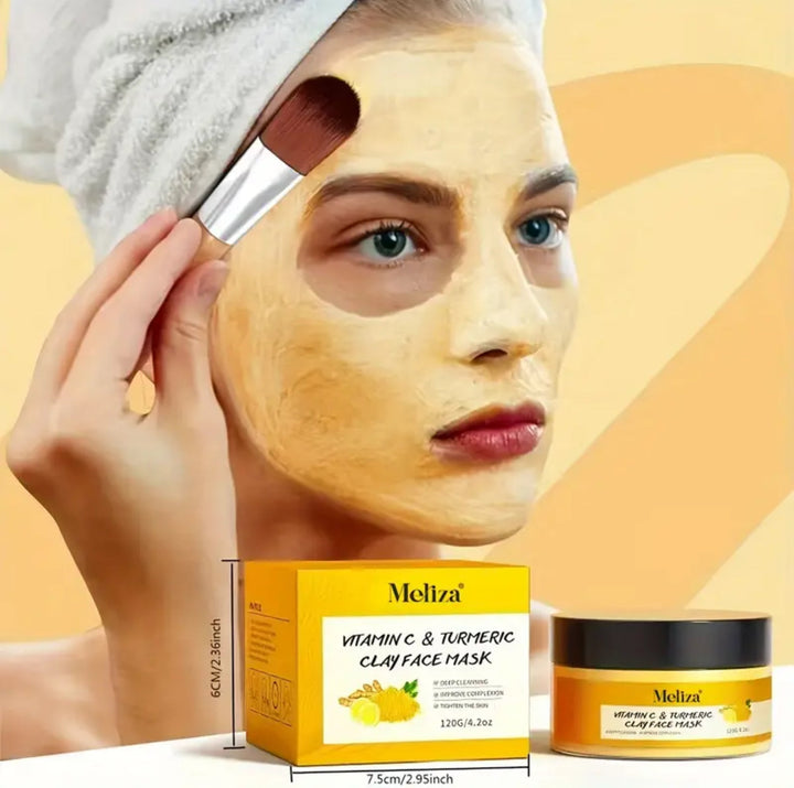 Vitamin C & Tumeric Clay Mask