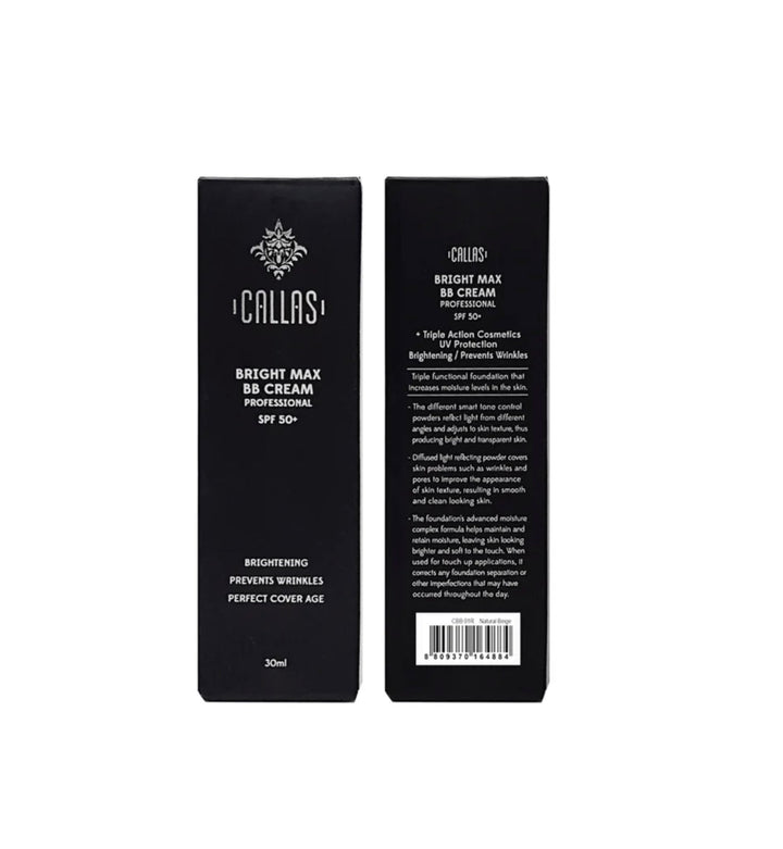CALLAS Bright Max BB Cream Professional SPF50+ 03 Golden Beige