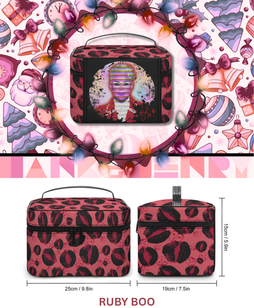 23pc. Christmas Mystery Boxes w/ Makeup Bag