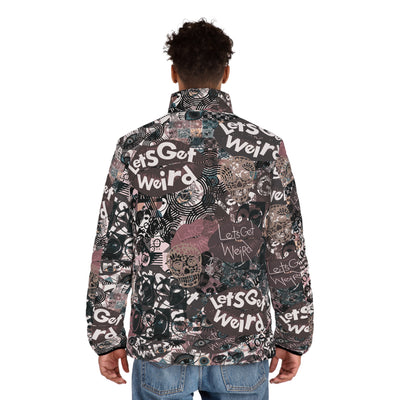 Let's Get Weird | Men's Puffer Jacket (SM-2XL)