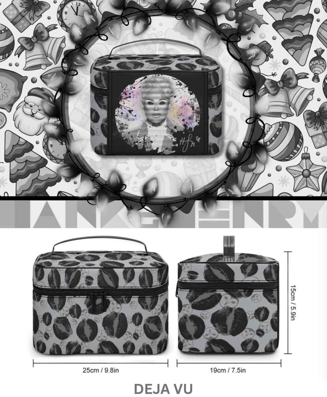 23pc. Christmas Mystery Boxes w/ Makeup Bag