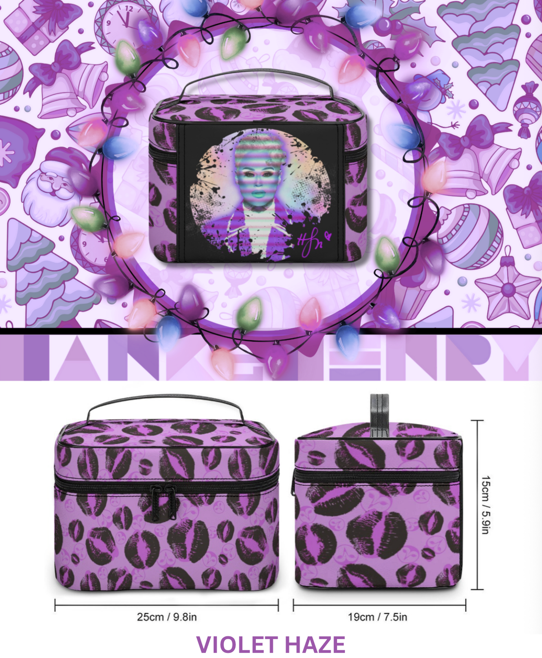 23pc. Christmas Mystery Boxes w/ Makeup Bag