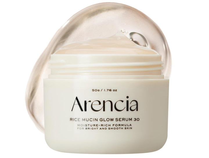 Rice Mucin Overnight Glow Face Mask Serum 30, 1.76 oz, Plumps Skin with Hyaluronic Acid