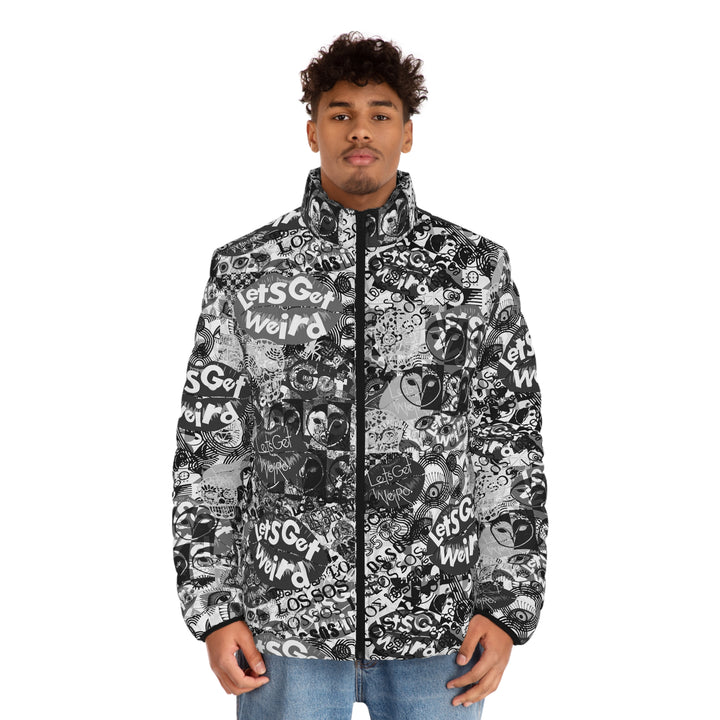 Let's Get Weird | Men's Puffer Jacket (SM-2XL)