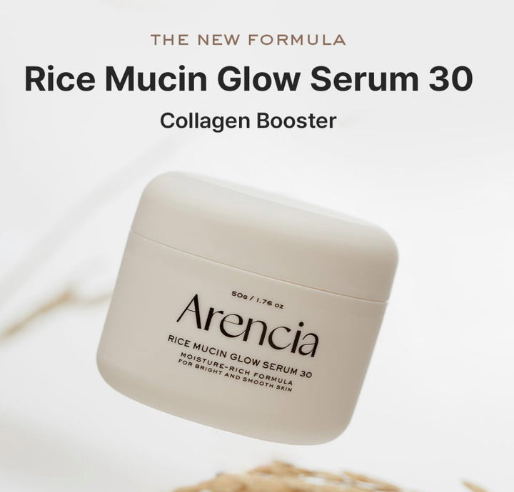 Rice Mucin Overnight Glow Face Mask Serum 30, 1.76 oz, Plumps Skin with Hyaluronic Acid