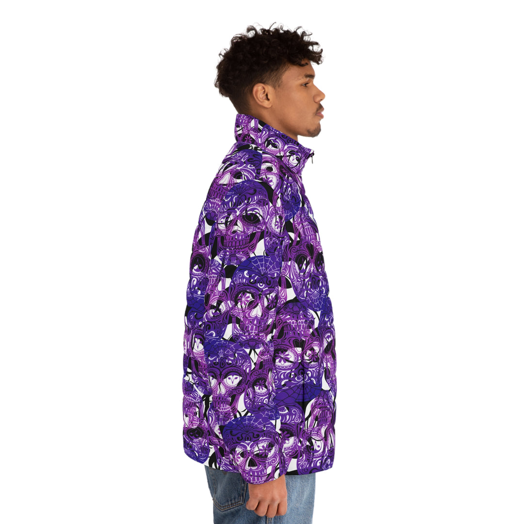 Downtown Bloom | Men's Puffer Jacket (SM-2XL) STYLE# HH134