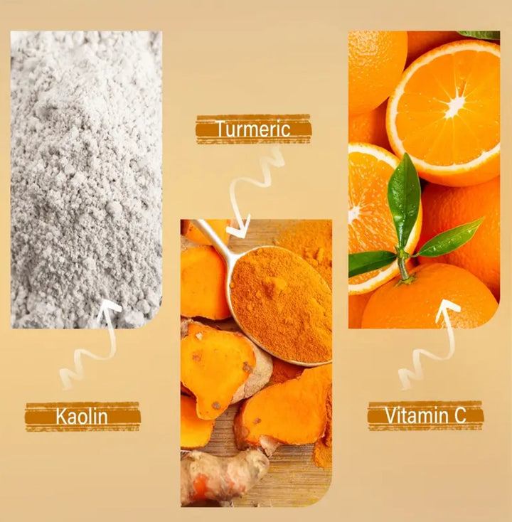 Vitamin C & Tumeric Clay Mask