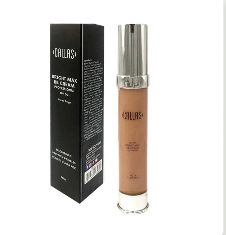 CALLAS Bright Max BB Cream Professional SPF50+ 03 Golden Beige