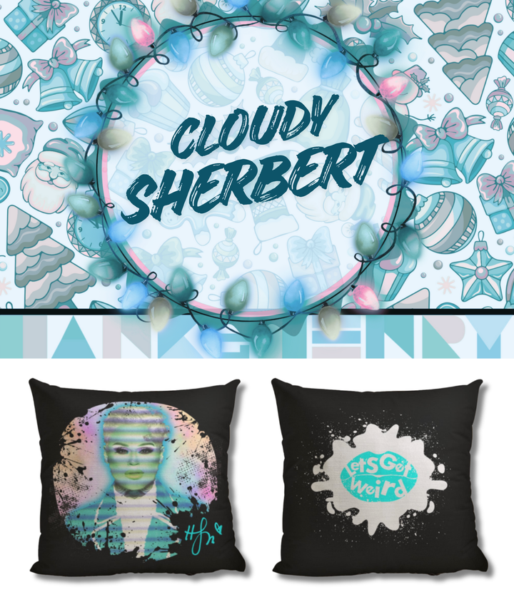 23pc. Christmas Mystery Boxes w/ 18"x18" Retro Glitz Pillow