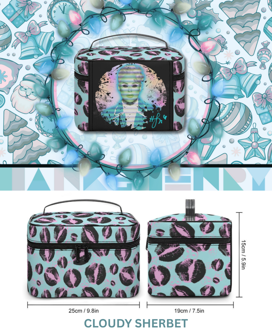 23pc. Christmas Mystery Boxes w/ Makeup Bag