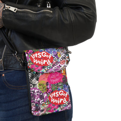 Let's Get Weird | Crossbody Wallet