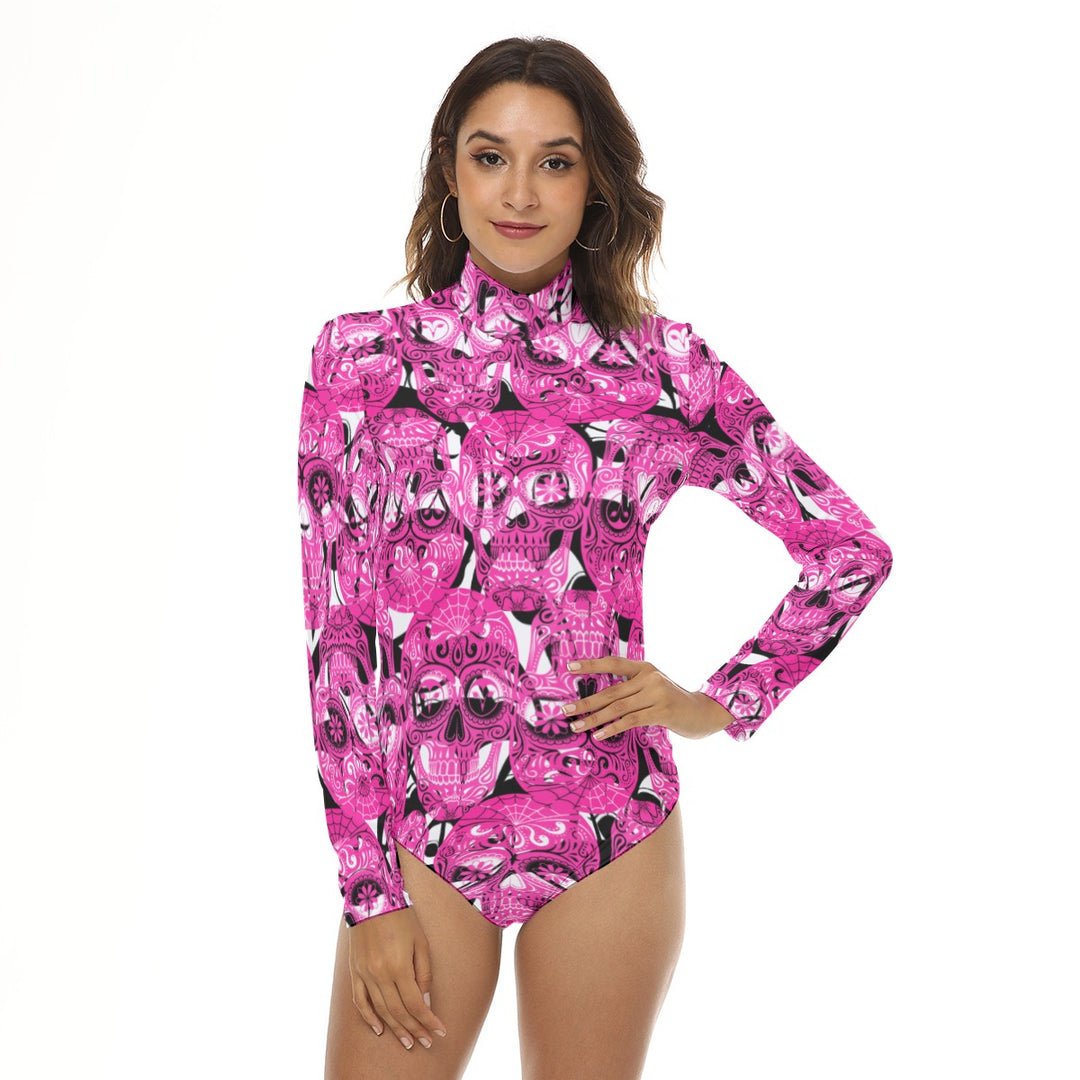 Sugar My Skulls | Bodysuit (SM-4XL) STYLE# HH046