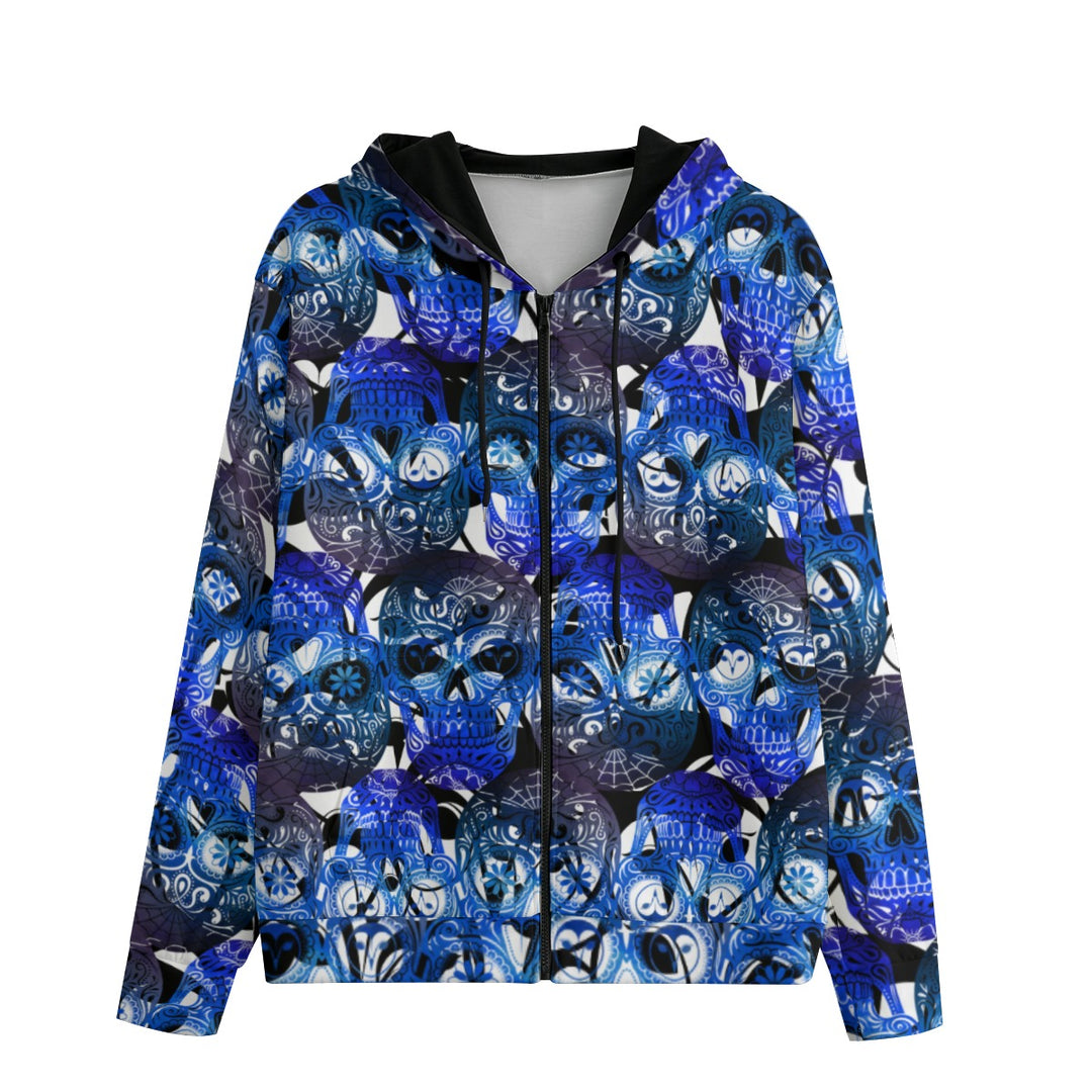 Sugar My Skulls | Zip Up Hoodie (SM-6XL) STYLE# HH008