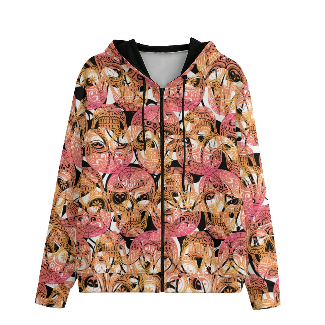 Sugar My Skulls | Zip Up Hoodie (SM-6XL) STYLE# HH011